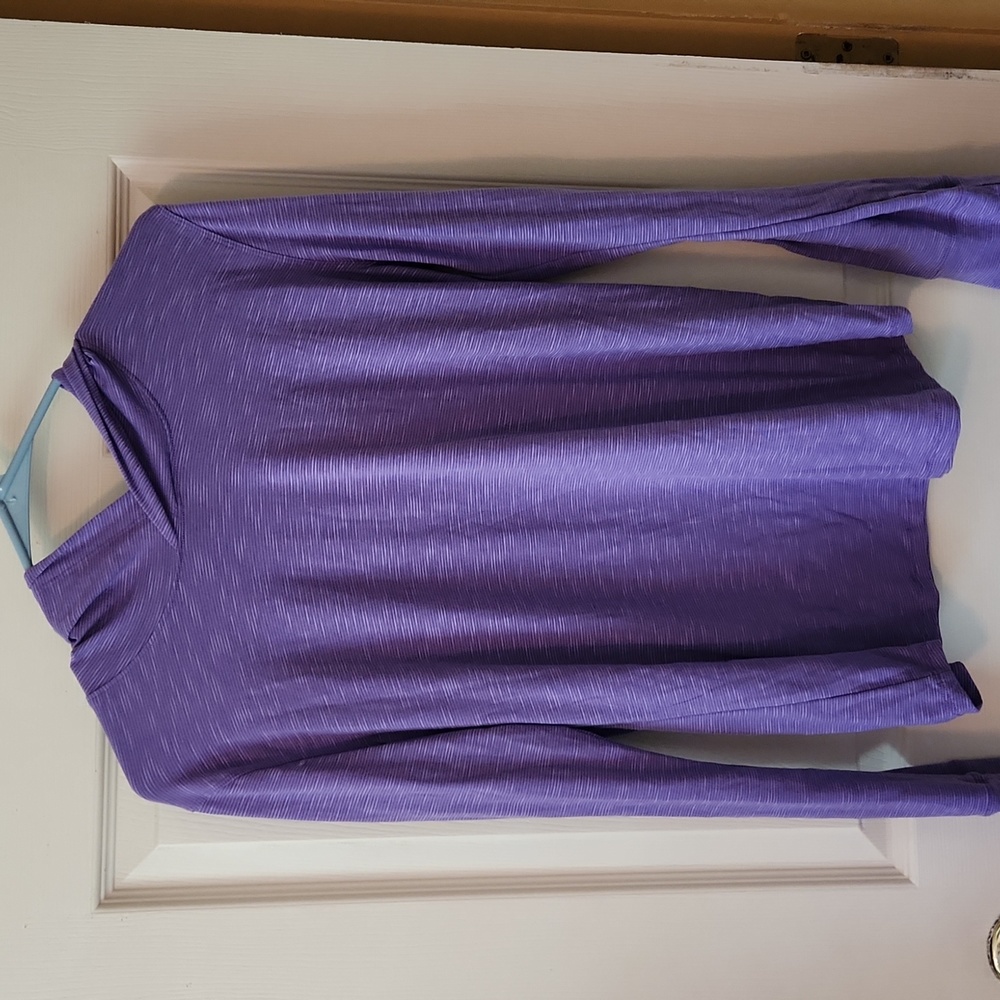 Womens lightweight pullover with hood